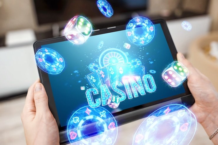nomor hongkong player interface showing Casino Hold'em betting buttons